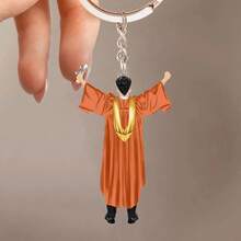 Personalized Graduation Acrylic Keychain Class Of 2025 - Multicolor - View 20