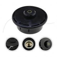 El cabezal de corte de la cortadora de césped es compatible con Truper Des-63, se adapta a la mayoría de las cortadoras de césped, adecuado para recortadoras de eje recto o desbrozadoras con motor Hon.da - Negro - Ver 6