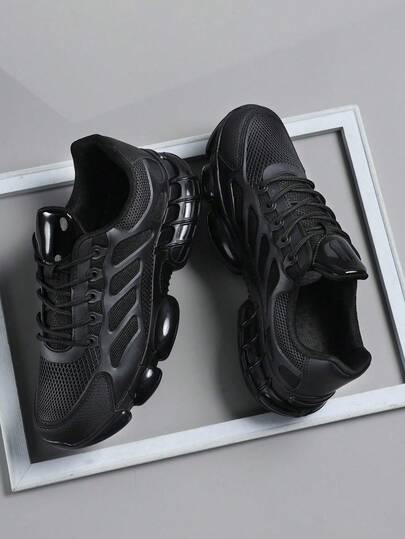 Fashionable Casual Men's Shoes, Classic Stylish Men's Lace-Up Running Sneakers, Personalized Men's Casual Sports Shoes, Street Casual Shoes