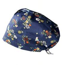 Cappellino da baseball in tessuto casual con stampa floreale, cappellino sportivo non stampato per tutte le stagioni