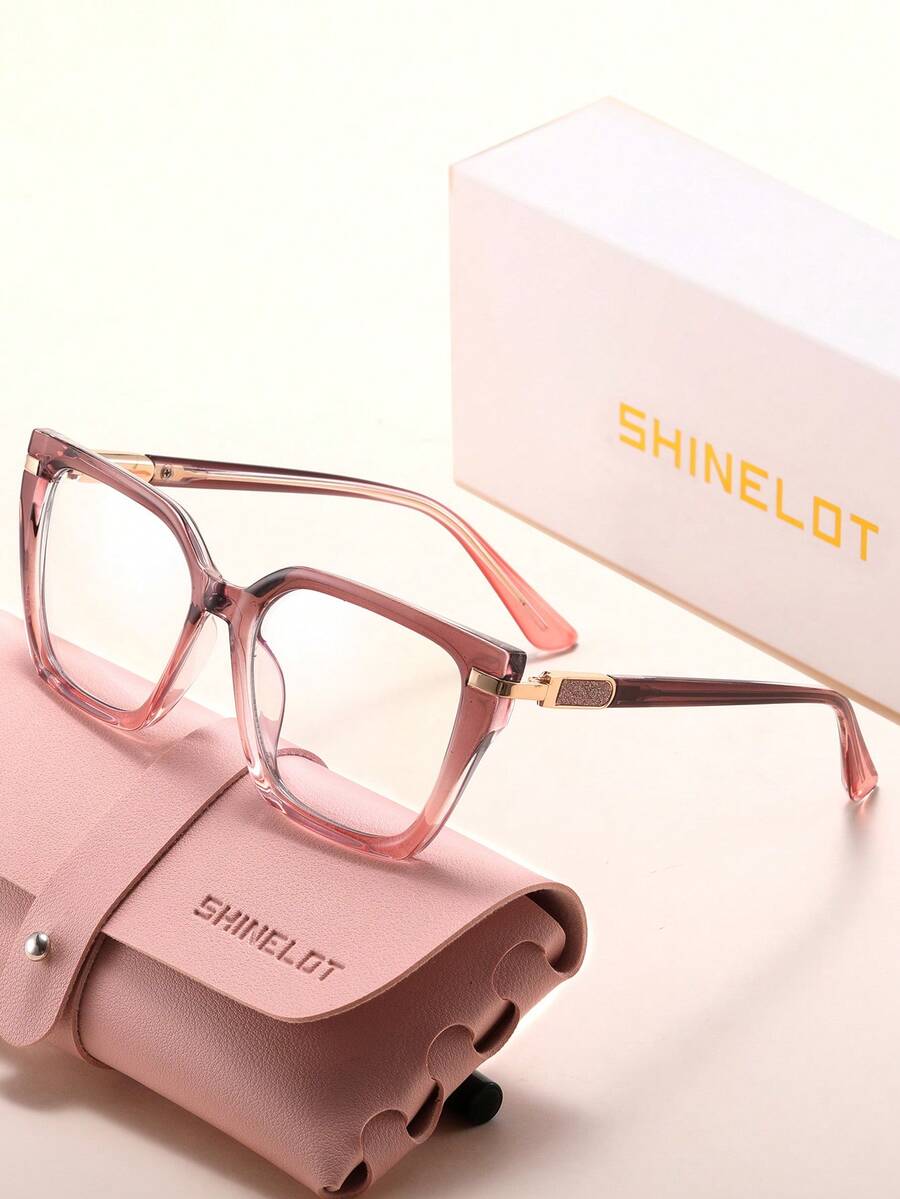 SHINELOT 女士大框时尚日常佩戴眼镜