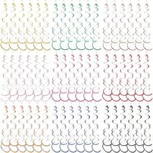 6pcs Hanging Swirl Decorations, Party Spiral Streamers For Ceiling, Weddings, Showers, Birthdays,Christmas - Gold - View 11