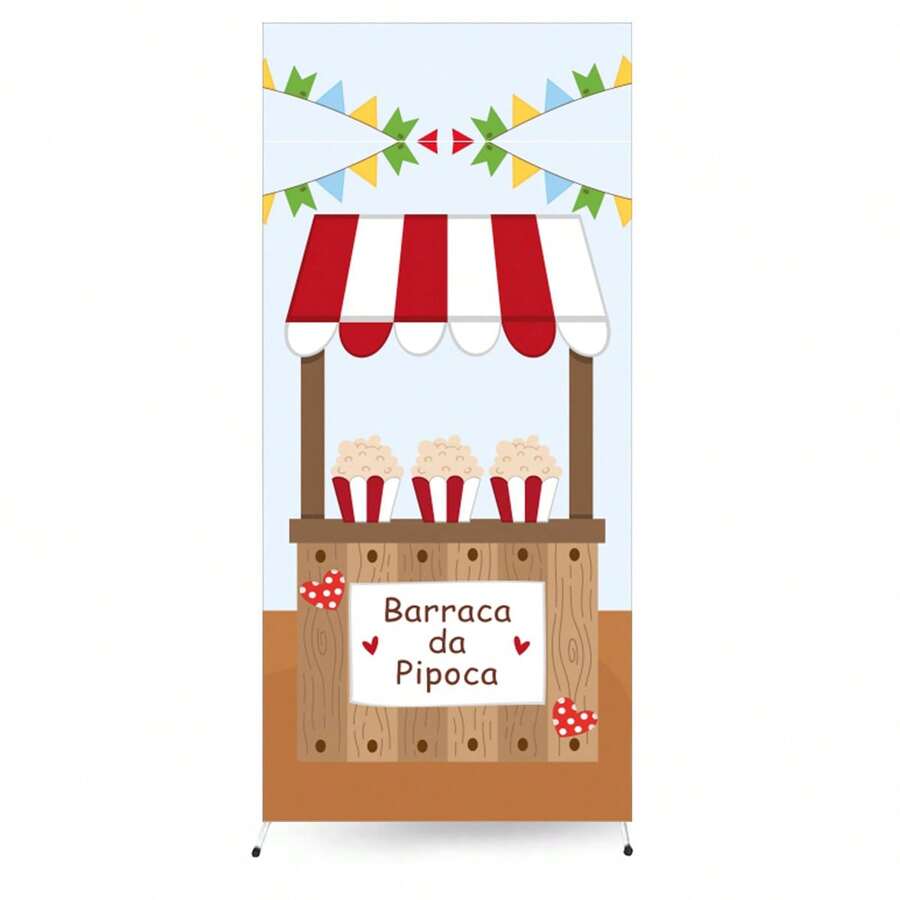 Roman Side Panel Easy To Wear 0.90m X 2.20m June Festival - PLFJN0019 - View 1