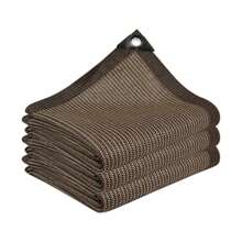 1 pièce Filet d'ombrage extérieur en PE, voile d'ombrage respirante et protégée contre les UV pour balcon, jardin, patio, cour arrière