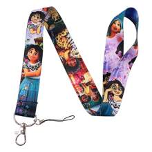 Disney 1pc Disney Keychain, Phone Lanyard With Monsters University, Peter Pan Design, Suitable For Backpacks, Bags, And Clothes, Perfect Gift For Friends Car Accessories Bag Charm School