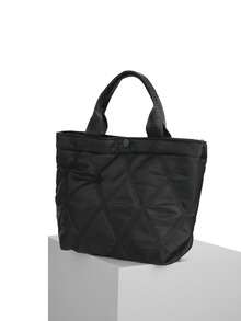 DareSee 超轻尼龙缝线包，休闲新月形单肩包，菱形图案单肩包，适合日常使用，也适合音乐节、Y2K 20 周年纪念、返校季、秋季、圣诞节、冬季等场合，是理想的圣诞礼物之选。 - 黑色 - 查看 6