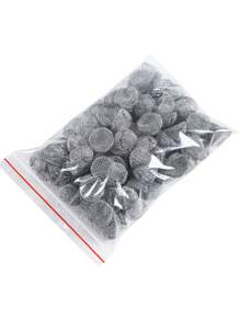 100pcs Pipe Accessories, Combustion Support Screen, Filter Screen, Anti Blocking Tennis Ball, Smoking Accessories, Consumables