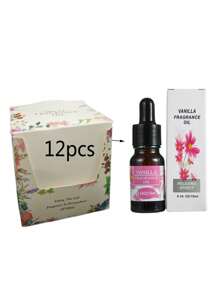 12pcs/4pcs Essential Oil Set, 12 Types Of 10ml Water-Soluble Aromatherapy Essential Oils, Suitable For Humidifier, Diffuser, Diffuser Stone, Car Fragrance, Bedroom, Living Room, Kitchen, Bathroom, Hotel