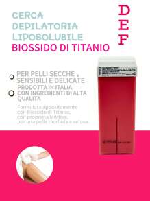 DEF Set Ceretta: Strisce Depilatorie + Cera Depilatoria