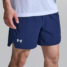 Under Armour Men's 2026 Summer New Training Sports Fitness Shorts 22500209-408 - Màu xanh lam - Xem 6