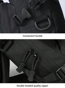 Multi-Function Sports Chest Bag, Outdoor Sports Sling Bag, Crossbody Bag With Multiple Pockets, Suitable For Hiking, Trekking, Camping And Various Outdoor Activities