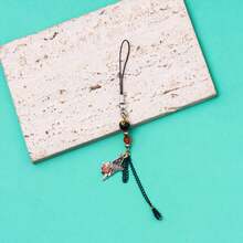 Mặt dây chuyền túi hình quả táo đỏ tình yêu và không gian sâu thẳm thời trang dây đeo điện thoại di động hình trái cây dễ thương cho nam và nữ phụ kiện tiệc tùng quà tặng tốt nhất cho bạn bè và gia đình, móc khóa cặp đôi, mặt dây chuyền túi xách, dây đeo điện thoại di động, mặt dây chuyền túi hoa hồng đỏ quạ đen hạt thời trang dây đeo điện thoại di động hình động vật dễ thương - Nhiều màu - Xem 8