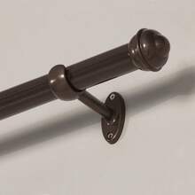 Curtain Rod Kit 2.00 Meters 19mm - Various Colors - Imbuia - Ver 1