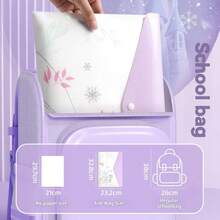 Pasta de documentos A4 com desenho animado da , capa transparente para relatório com botão de pressão, bolsa organizadora de documentos de escritório em PP, artigos de papelaria para estudantes, materiais de volta às aulas