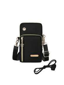 1pc Mini Crossbody Bag With Earphone Anti-Lost Strap,Small Shoulder Bag,Small Shoulder Bag With Earphone Jack,Crossbody Bag With Adjustable Shoulder Strap,Portable Coin Purse,Four Colors Available, Multi-Layer Crossbody Bag, Large Capacity,Very Suitable For Commuting, Traveling, Hiking And Other Occasions,Also A Great Choice For Various Holiday Gifts - Multicolor - View 10