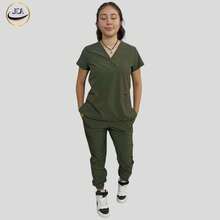 Scrub Sets - Army Green - View 1