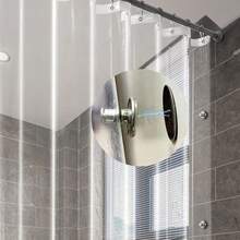 New 74 Inch Shower Curtain Liner  Magnets & Side Magnetic Clips Kit To Keep Closed To Wall, Heavy Duty 72 X 74 Long Shower Liner Clear, 72x74 - 8g.heavy-clear 72"W x 74"L (Pack of 1) - View 1