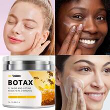 Botax Facial Essence Cream - Containing 1% Extract Of Nicotinamide B5 Hyaluronic Acid - Suitable For Facial Skin That Stays Up Late - Alcohol-Free And Non-Dry - Night Care Product For Men And Women -50ml - Yellow - View 3