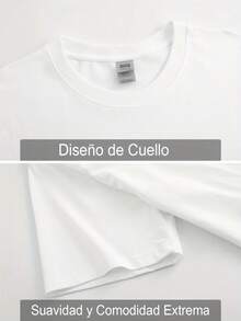 100% Cotton T-Shirt | Mexico Shipping | High-Quality Breathable Fabric | Women's Black and White Loose Short-Sleeve Cotton Print | Heart Pattern | Black | Machine Washable | Round Neck Casual Top | Loose Comfortable Fashion | Unisex Holiday Gift | Couple Outfit | Spring and Summer Wear | Suitable for All Seasons | Breathable and Sweat-Wicking for Sports, Running, and Hiking | Women's Clothing