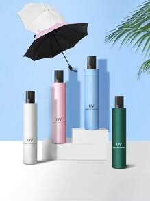 1 pezzo Ombrello multifunzione per protezione solare e dalla pioggia, adatto per ombreggiare all'aperto, viaggi ed estate, offre protezione solare e UV, un regalo perfetto per amici e familiari, rinfrescante per l estate, spiaggia, viaggio