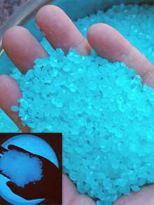 1000pcs/2000pcs 3-5mm Glow In The Dark Pebbles For Garden, Aquarium, Terrariums, Fairy Gardens, Pathway Decor, Miniature Landscape, Corridor, Aquarium - Multicolor - View 12