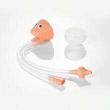 Aspirador nasal antirreflujo de silicona, herramienta de limpieza nasal