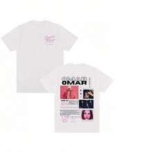 Omar Courtz Primera Musa Album Tour Merch TShirt Black Graphic Print with Pink White Design Unisex Casual Short Sleeve Round Neck Hip Hop Streetwear Machine Washable AllSeason Comfort Hip Hop T Shirt Music Fan Apparel Modern Casualwear Regular Fit Sh - Negro - Ver 1