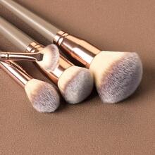 17P/15P Professional Makeup Brush Set | 3-Color Fibers, Cruelty-Free Face & Eye Brushes, Includes Foundation, Blush, Eyeshadow, Contour & Eyebrow Tools For Flawless Application (Travel Gift For Women)