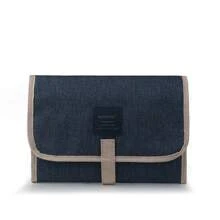 1 pieza Almohadilla portátil y resistente al agua para cambiar pañales, tamaño pequeño 23*12 pulgadas, adecuada para bebés de 0 a 12 meses, esterilla de cambio de pañales plegable para viajes, disponible en varios colores para niños y niñas