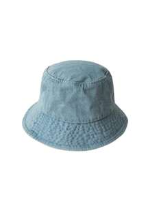 Raw Hem Bucket Hat Letter Label Basin Hats Stylish Versatile Lightweight Fisherman Hats(NA&AN Random Letters) -1