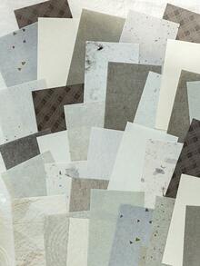 MOCARD 50pcs/Pack Minimalist Retro Scrapbooking Papers, DIY Decoration Background Papers, Holiday Gifts, Handmade Collage Materials, Personalized Scrapbooking, School & Office Supplies - Blue - View 5