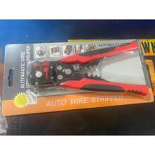Professional Electrician's Automatic Wire Stripper - Multi-Function, 24-10AWG Range, Quick Peel & Cut Cable Crimping Tool With Non-Slip Grip For Home Improvement, Appliance Repair & Auto Maintenance, Electrician's, Manual Tools