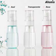30/60/100ml Refillable Moisturizing Liquid Spray Bottle Portable For Travel - Baby Blue - View 5