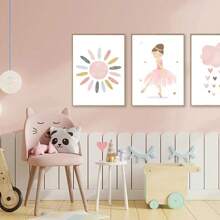 1pc/3PCS Vintage Abstract Matisse Exhibition Mid Century Landscape Posters Prints Wall Art Canvas Painting Picture Living Room Home Decor Frameless Vintage Frame Vintage