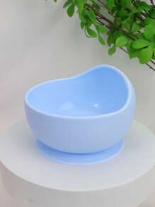 Thickened Silicone Bowl, Suction Cup Bowl Heat-Resistant Food Bowl, Feeding Tableware Complementary Food Bowl,