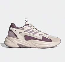 Adidas OZWAVE男女厚底運動耐磨老爹鞋 - 紫色 - 查看 1