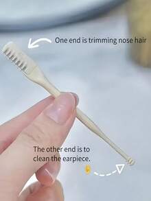 20件套便携式360°旋转温和无痛鼻毛修剪器套装，男女通用，亲肤面部脱毛工具，具有精准修剪功能 - 彩色 - 查看 5
