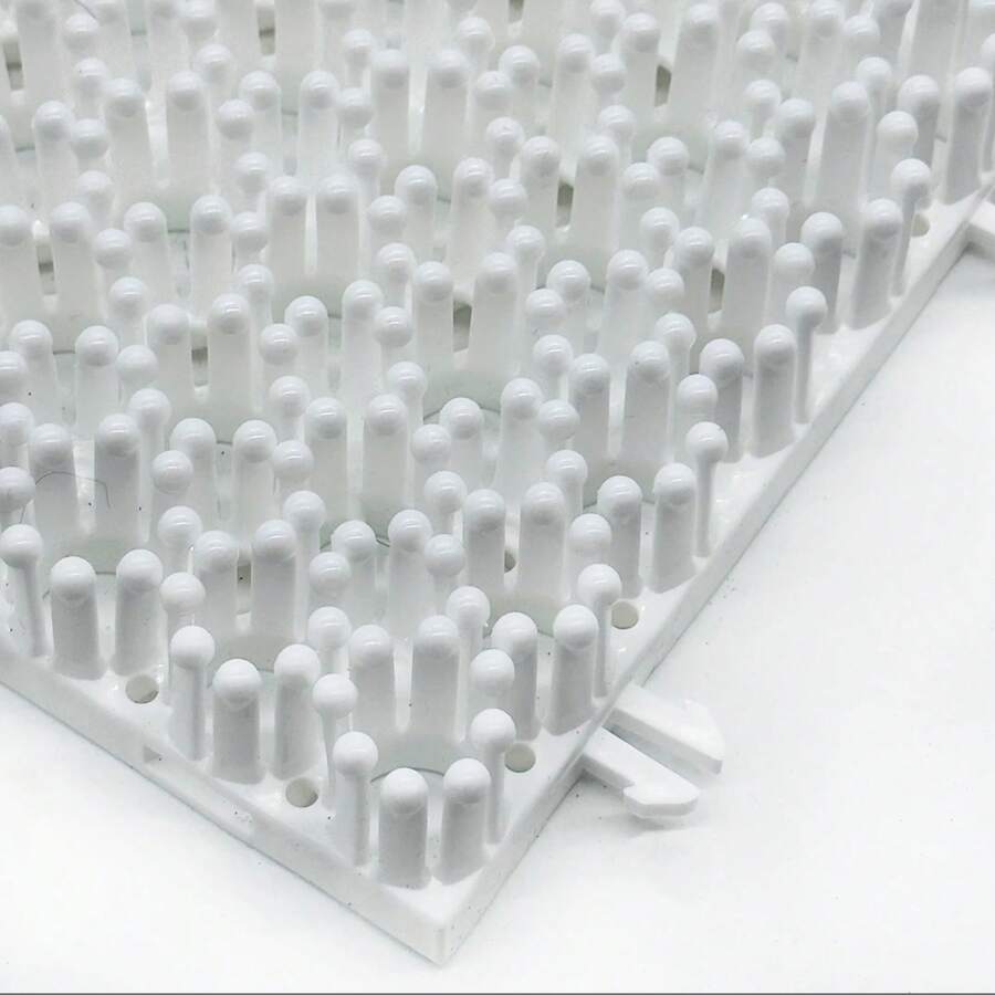 Snowboard Training Mat Set For Off Snow PracticeDry Ski Mat Snowboard Tricks Mat Meters, Dryski Slope And Park-36P-2mx2m - White - View 1