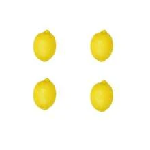 Artificial Lemons Artificial Fruits Fake Lemons Lifelike Lemonade Simulation Party Kitchen Table Summer Decorations Vase Filler Photographic Props (Yellow Lemons)