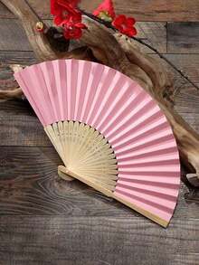 1 件/5 件/10 件/20 件折扇、手持折叠纸扇、粉色纸质手扇、竹扇、粉色婚礼折扇、可折叠手扇、DIY 粉色工艺扇、老式粉色手扇、DIY 个性化折叠纸扇、便携式派对婚礼用品、手扇礼品装饰婚礼扇、手持扇 - 彩色 - 查看 2