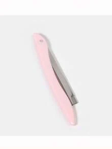20入可替換不鏽鋼修眉刀片附1個刀柄，多功能去角質刮皮工具，適用臉部修容與修眉，男女通用，易於使用，化妝配件，平價，適合室內裝飾、梳妝台、旅行、臥室，化妝工具，聖誕禮物，化妝品，超值禮品，女性禮物 - 彩色 - 查看 3
