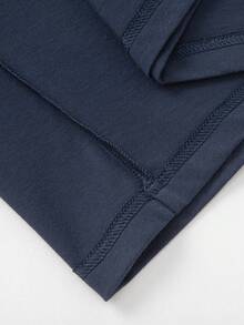 Balabala Children's Short Sleeve Set 2025 New Boys' Summer Two Pieces Set Quick-Dry Lightweight Casual - Blue-gray Tone - View 4