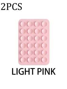 3/4个装硅胶粘性手机支架，防滑硅胶粘性手机支架，手机壳支架，免提手机配件，自拍和视频支架，1/2/5/10/50/100个装，多功能手机配件，适用于所有型号 - 彩色 - 查看 35