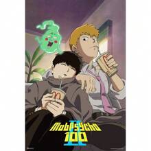 1pc/3PCS Wall Arts Posters Optional Frame Crunchyroll Mob Psycho 100 Poster - Japanese Anime Series Key Art MerchCool Wall Art Print For Bedroom Decor