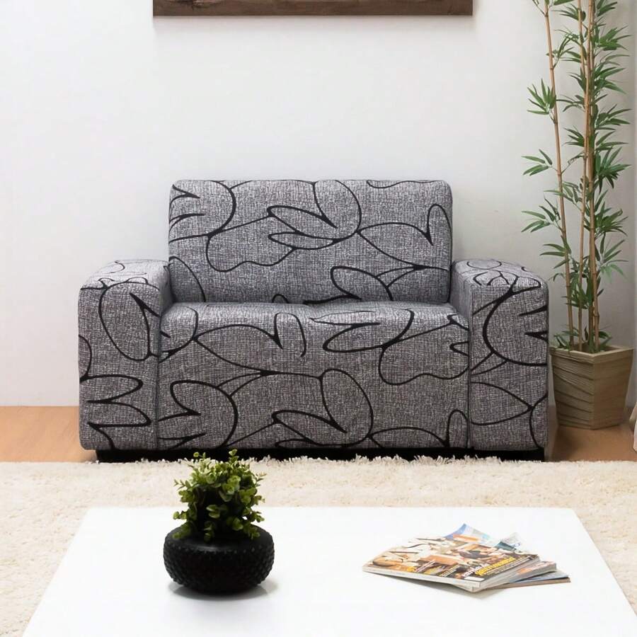 Charm Of Detail Protective Kit For 3 And 2 Seater Sofa Elastic Cover Modern Decor - Florata - View 1