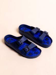 Men Athletic & Outdoor Sandals & Slides - Blue - View 2