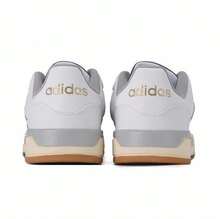 Adidas Men's Classic Versatile Low-Top Casual Sneakers - White Gray - View 5