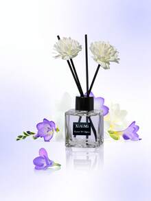 1pc 50ml Gardenia HomeFireless Aromatherapy,Aromatherapy Essential Oil Set,Fragrance Aromatherapy Incense Fragrance With Lasting And Freshening Effects For Toilet And Bathroom,Living Room,BedroomHome Decor,Holiday Essentials(Random Quantity Sticks/Decorative Flower)Lavender/Lemon/Freesia/Bluebell - Nước hoa khác nhau - Xem 6