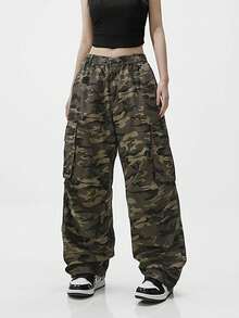 Women Fashion Casual Everyday Long Pants With Design - Multicolor - View 4