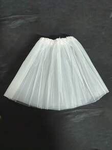 Mesh Puffy Skirt, Star And Moon Glitter Half Skirt, Adult Ballet Skirt With Multiple Colors And Retro 3-Layer 80s Cosplay Ball Costumes, Excellent Props For Stage Performances, Photography And Gatherings. Halloween